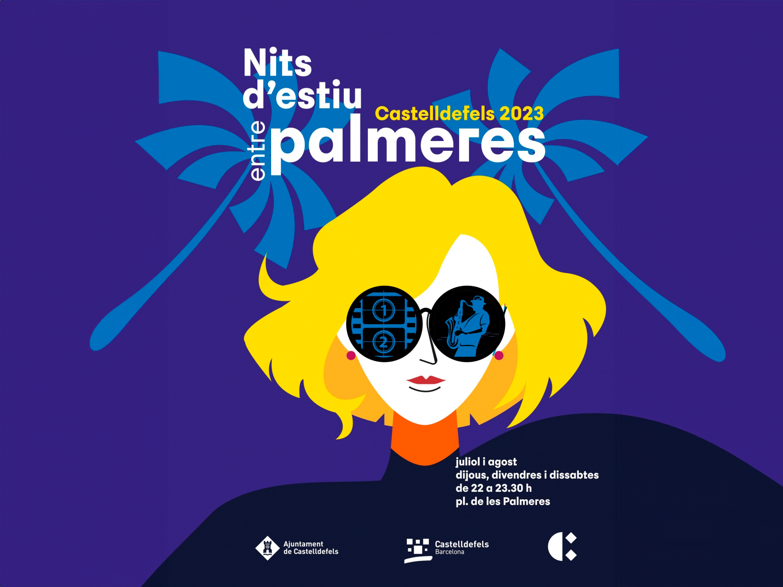 Festival Nits d'Estiu entre Palmeres de Castelldefels 2023