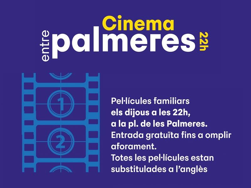 Cinema entre Palmeres de Castelldefels